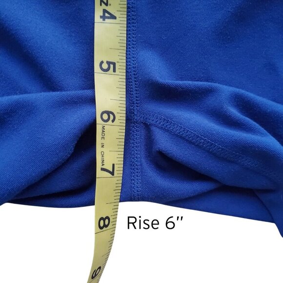 Lilly Pulitzer Luxletic Noelani Weekender Midi LE Leggings in Royal Blue XXS - Picture 12 of 15